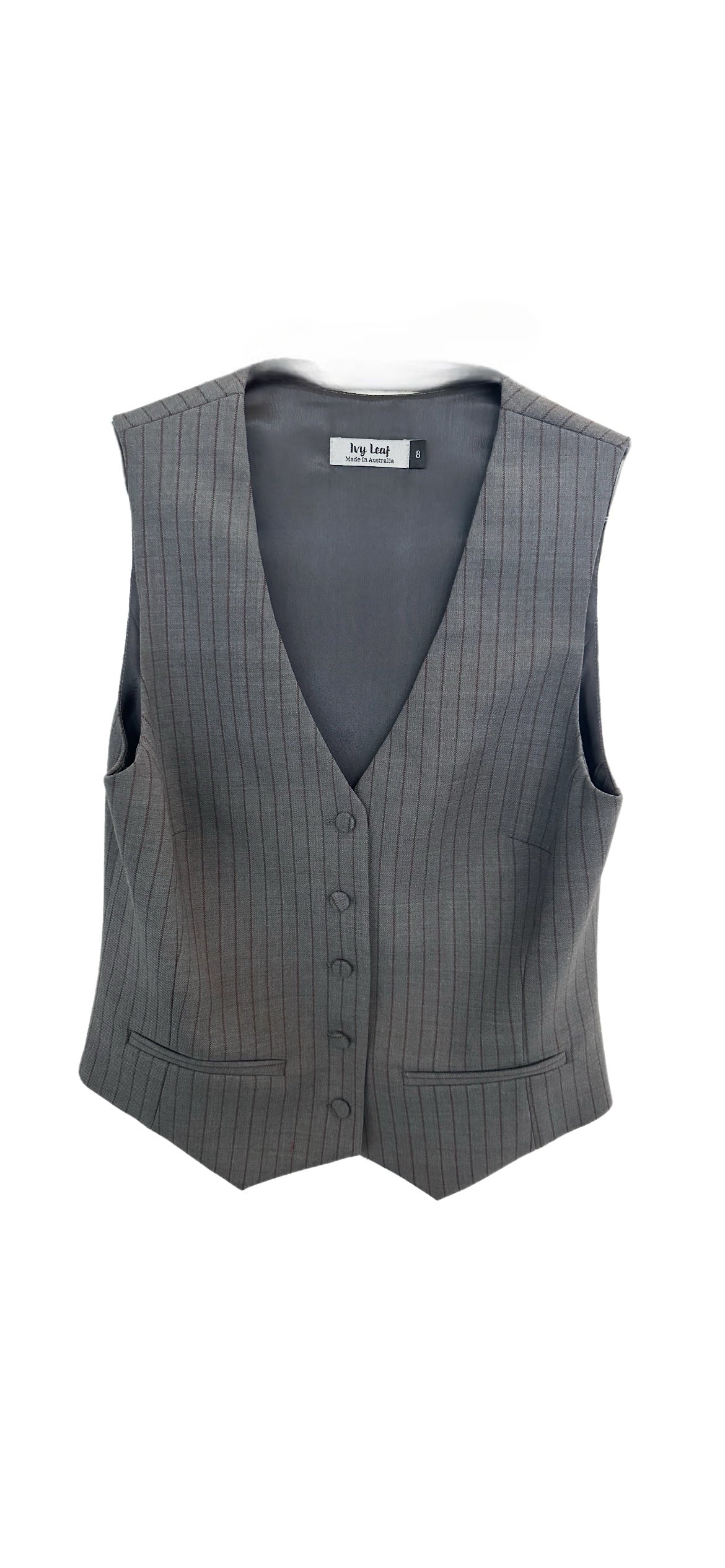 Button Up Vest and matching shorts